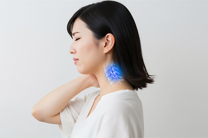 首の痛み